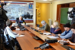 В Управлении МВД России по Астраханской области состоялась пресс-конференция для представителей региональных средств массовой информации