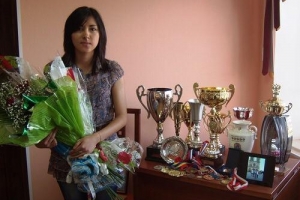 Жанна Саршаева - вторая в рейтинге лучших шашистов мира