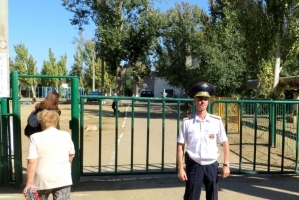 Астраханская полиция обеспечила безопасность во время проведения выборов