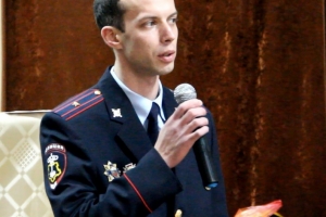 В Астраханской области сотрудники вневедомственной охраны навестили воспитанников подшефной школы-интерната