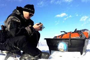 Россиянин &#8212; первый в мире, кто пересек Байкал вдоль по льду, не выходя на берег