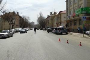 В Астрахани водитель легкового автомобиля сбил 8-летнего ребенка