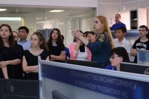 Главное управление МЧС России по Астраханской области принимало гостей