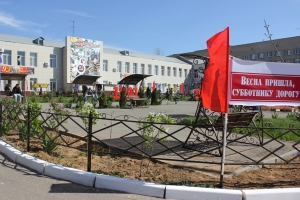 Масштабный субботник прошел в лечебных учреждениях Астраханской области