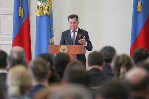 Губернатор Астраханской области выступил с ежегодным инвестиционным посланием