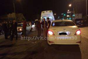 В Астрахани на улице Магнитогорской сбили девушку-пешехода