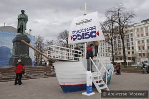 Площадка на Пушкинской площади в Москве в рамках &amp;#171;Рыбной недели&amp;#187; будет посвящена Астрахани