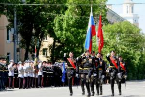 В Астрахани прошел Парад Победы