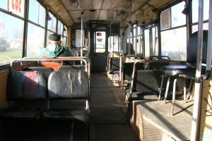 В Астрахани из-за дождя на линию не вышли троллейбусы