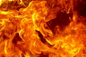 В Наримановском районе Астраханской области произошёл пожар в бане
