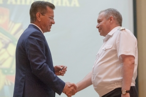 Александр Жилкин вручил награды астраханским пограничникам в преддверии их профессионального праздника