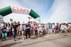 Сбербанк провел пятый юбилейный «Зеленый марафон» в Астрахани