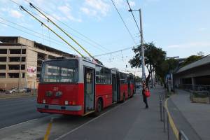 По Свердлова и Адмиралтейской троллейбусы ходить не будут