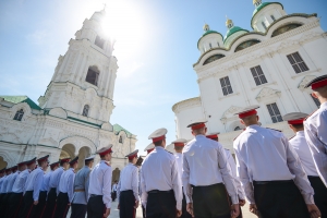 В Астраханском суворовском училище – юбилейный выпуск