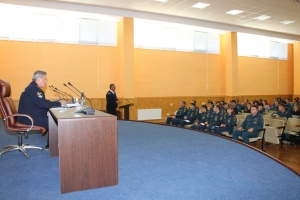Аппаратное совещание приуроченное к 82-ой годовщине образования гражданской обороны России