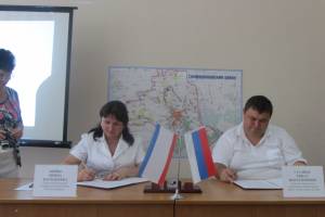 Приволжский район подписал соглашение с Симферопольским районом Крыма