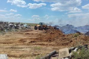 Снова о мусоре: в Астрахани горит очередная свалка