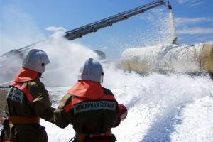 В Астраханском регионе Приволжской магистрали пожарные поезда находятся в постоянной готовности