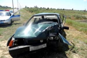 В Астраханской области в ДТП пострадали два человека