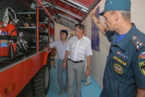 За пять лет в Астраханской области открыли 15 пожарных депо