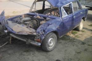 В Астраханской области пострадал пьяный водитель перевернувшихся Жигулей