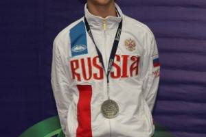 Астраханец-серебряный призер первенства Европы