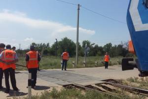 В Астраханском регионе ПривЖД с начала 2016 года значительно снизилось количество ДТП на железнодорожных переездах