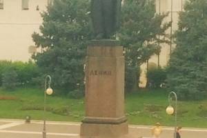 В Астрахани на площади Ленина замечен Дарт Вейдер