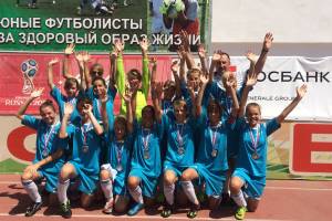 Астраханки-серебряные призеры Всероссийских соревнований по футболу