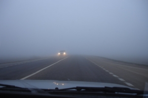 Безопасность на дорогах во время тумана