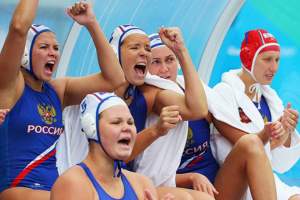 Молодёжная сборная России по водному поло тренируется в астраханском бассейне