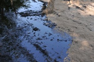 В Астрахани ликвидировано загрязнение нефтепродуктами