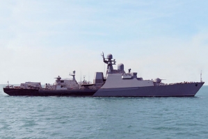 Корабли Каспийской флотилии наведались в порт Баку