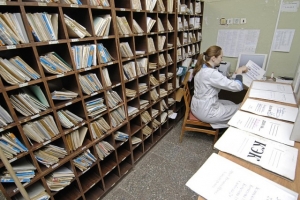 Регистратура поликлиники Лиманской больницы совершенствует работу