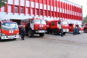 Спасатели Астраханской области почтили минутой молчания память погибших коллег