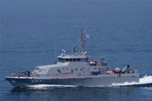 Боевому катеру Каспийской флотилии торжественно присвоили новое имя - "Юнармеец Каспия"