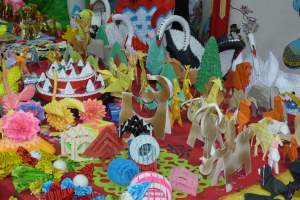 В Астрахани побывал единственный в России театр-музей оригами