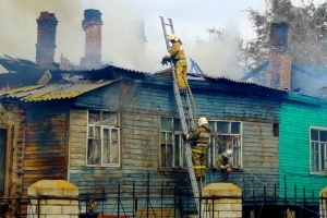 За три выходных дня в регионе пожарными спасено восемь человек