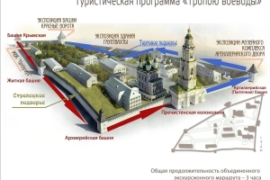 Еще в трех башнях астраханского кремля появятся музеи