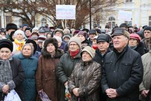Астраханцы вновь митингуют на улицах города