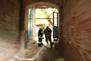 В Астрахани после пожара нашли труп мужчины