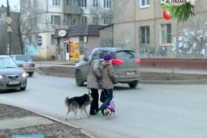 В Астрахани разворачивается пешеходная баталия