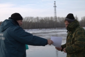 Профилактика безопасной рыбалки в Красноярском районе