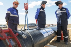 В 2017 году строительство газопровода в Харабалинском  районе будет продолжено