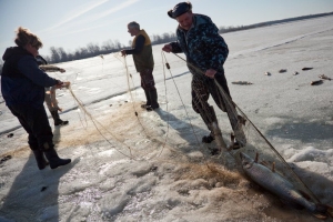 В Астраханской области жители села вышли против пограничников, защищая браконьеров