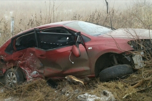 На астраханской трассе погиб пассажир Volkswagen Polo, ещё пятеро госпитализированы