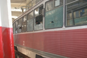 Волгоградские подростки обстреляли из пневматики трамвай