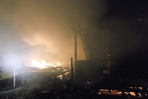 В Астраханской области из-за непотушенной сигареты сгорел дом