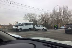 Серьёзное ДТП в Астрахани на мосту через Царев