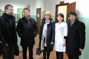 Рабочая поддержка министра здравоохранения в Наримановский район